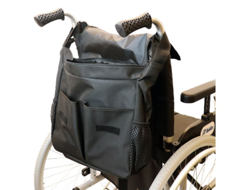 Sac à dos de fauteuil roulant, sac de rangement de sac à dos de
